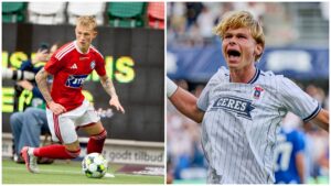 En collage af Lucas Riisgaard og Frederik Emmery.