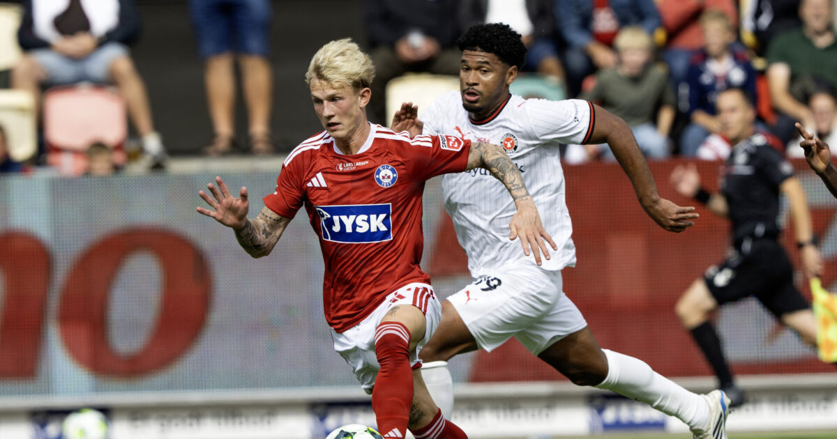 Superligaens hurtigste? Raket venter AGF Foto: Bo Amstrup/Ritzau Scanpix