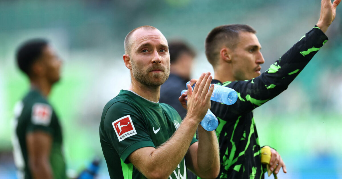 Christian Eriksen forlader Wolfsburg Foto: Ritzau Scanpix/REUTERS