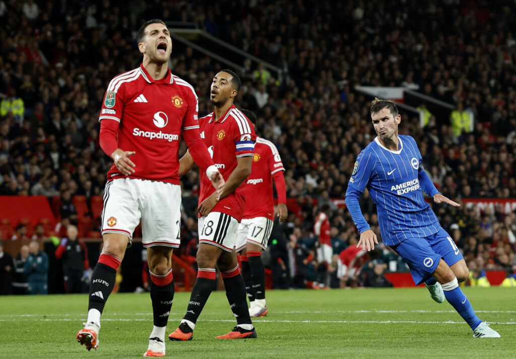 Manchester United mod Brighton.