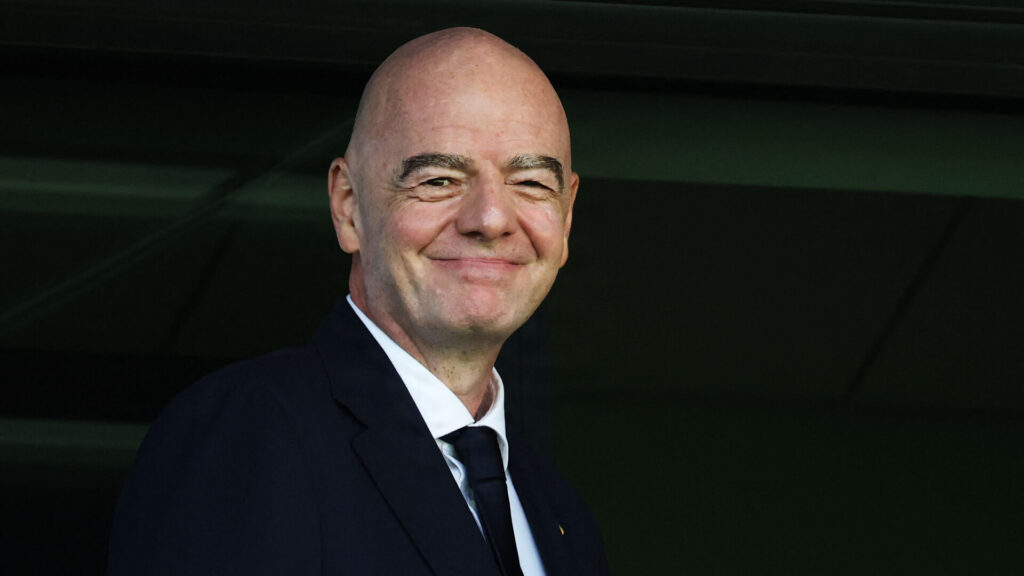 Gianni Infantino smiler 