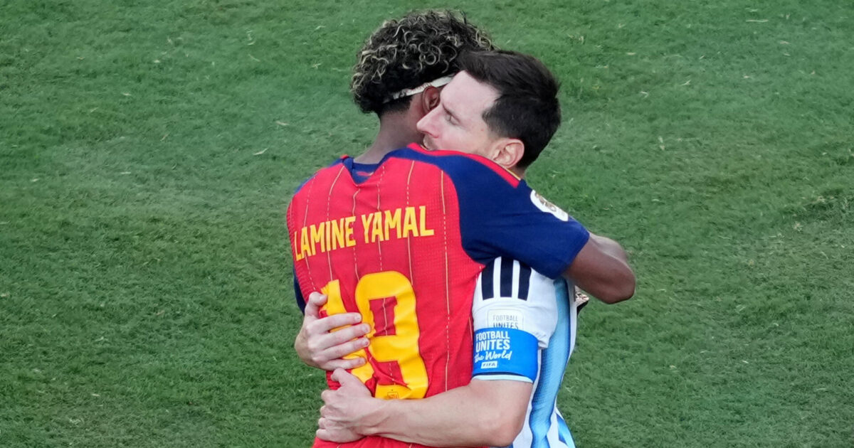 Yamal løfter sløret for samtale med Messi Foto: Ritzau Scanpix/REUTERS