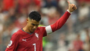 Cristiano Ronaldo under dette års VM for Portugal