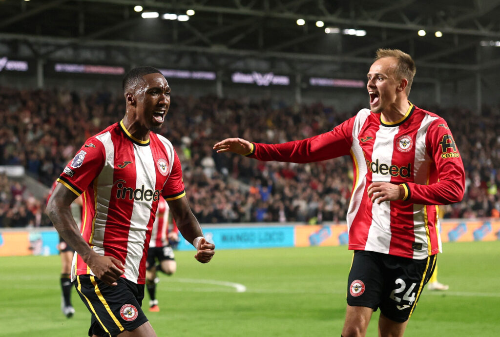 Mikkel Damsgaard, Jaidon Anthony, Brentford