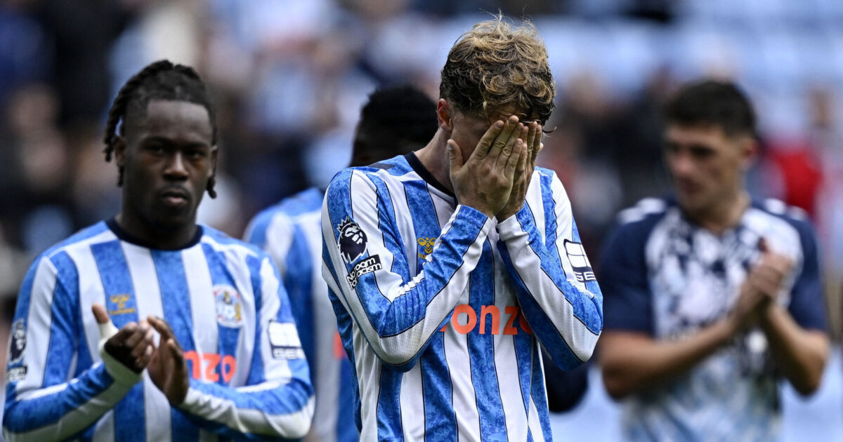 Coventry og tidligere Superliga-profiler er historisk dårlige Foto: Ritzau Scanpix/REUTERS