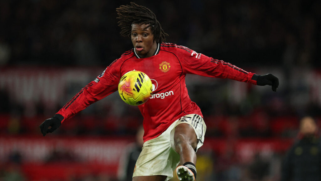 Manchetser United's Patrick Dorgu