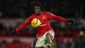 Manchetser United's Patrick Dorgu