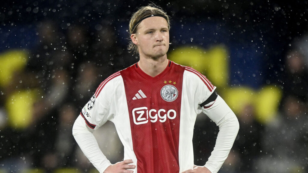 Ajax' Kasper Dolberg