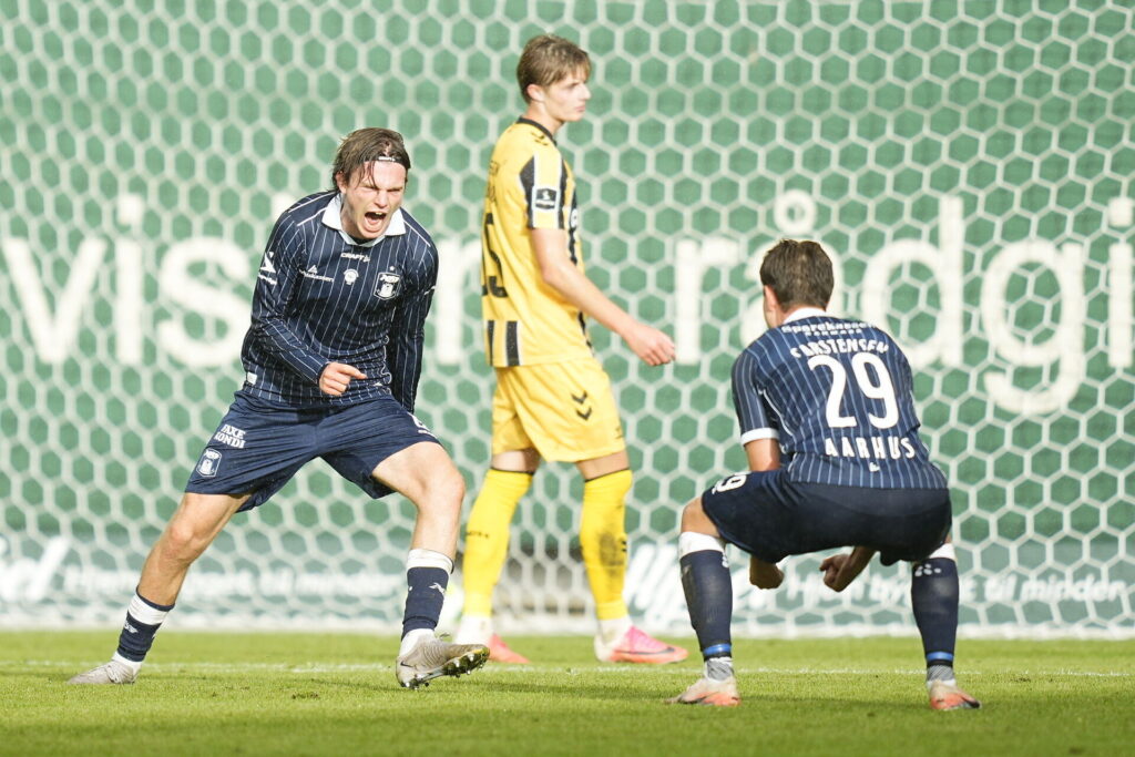 Magnus Knudsen scorer mod AC Horsens