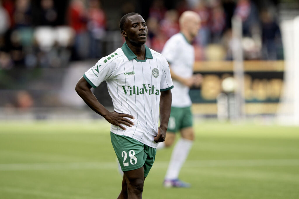Lasso Coulibaly under sin debut for Viborg FF.