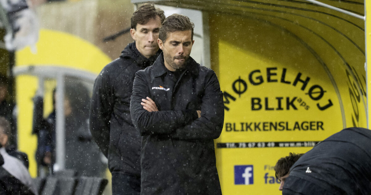AGF-chef: Presset kan selvfølgelig godt mærkes Foto: Bo Amstrup/Ritzau Scanpix