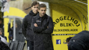 Jakob Poulsen under AGF's kamp mod AC Horsens