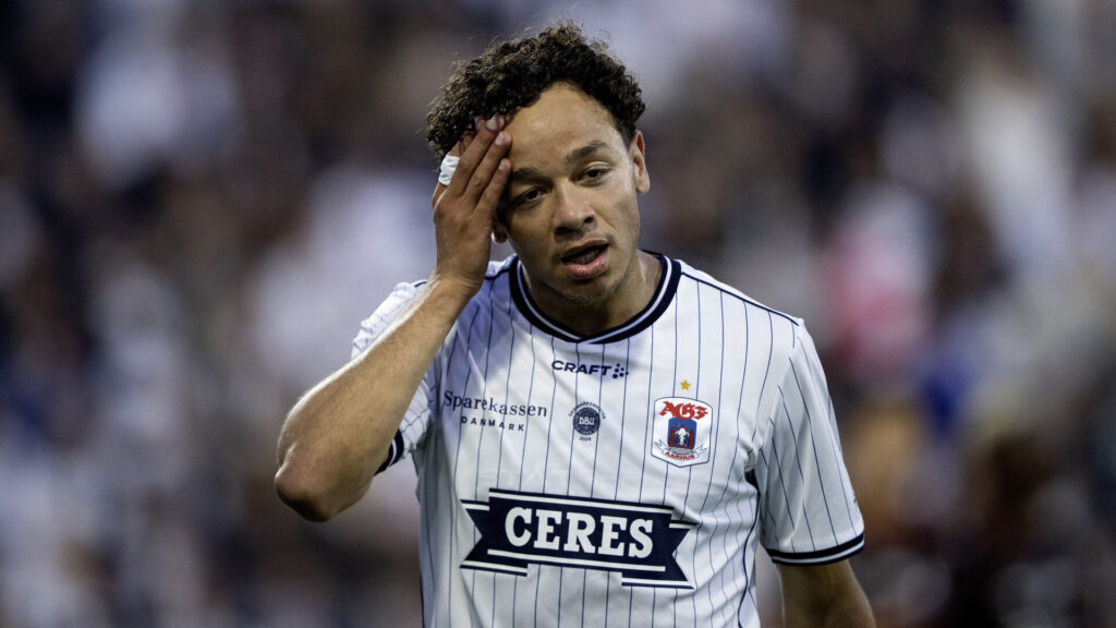 Mikael Anderson ærgrer sig