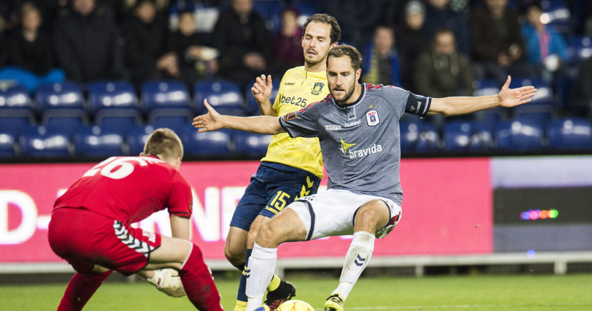 Flirter med AGF-fanfavorit: Altid plads til gode mennesker Foto: Ólafur Steinar Gestsson/Scanpix 2016