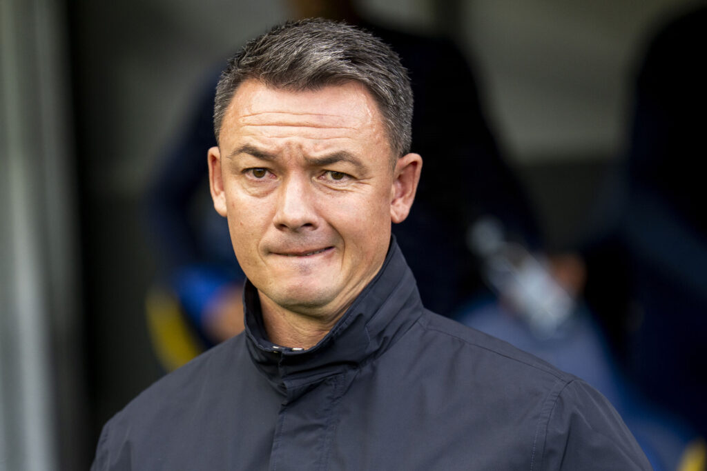 Thomas Nørgaard på sidelinjen for Brøndby.