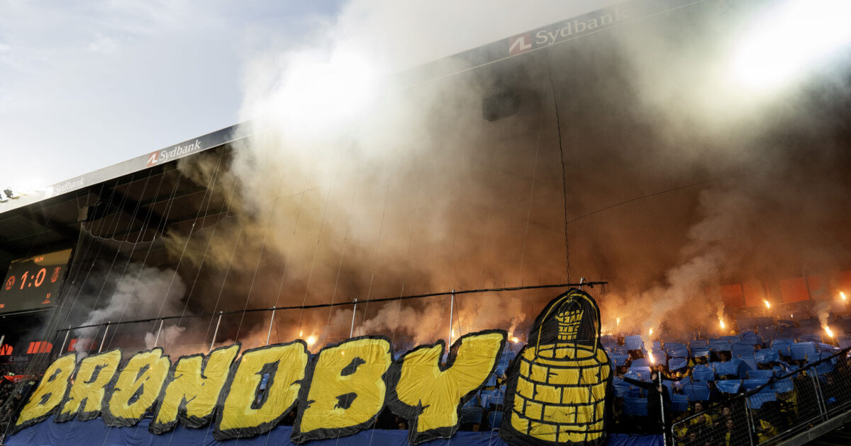 BIF-fans får bødestraf efter hærværk på MCH Arena Foto: Bo Amstrup/Ritzau Scanpix
