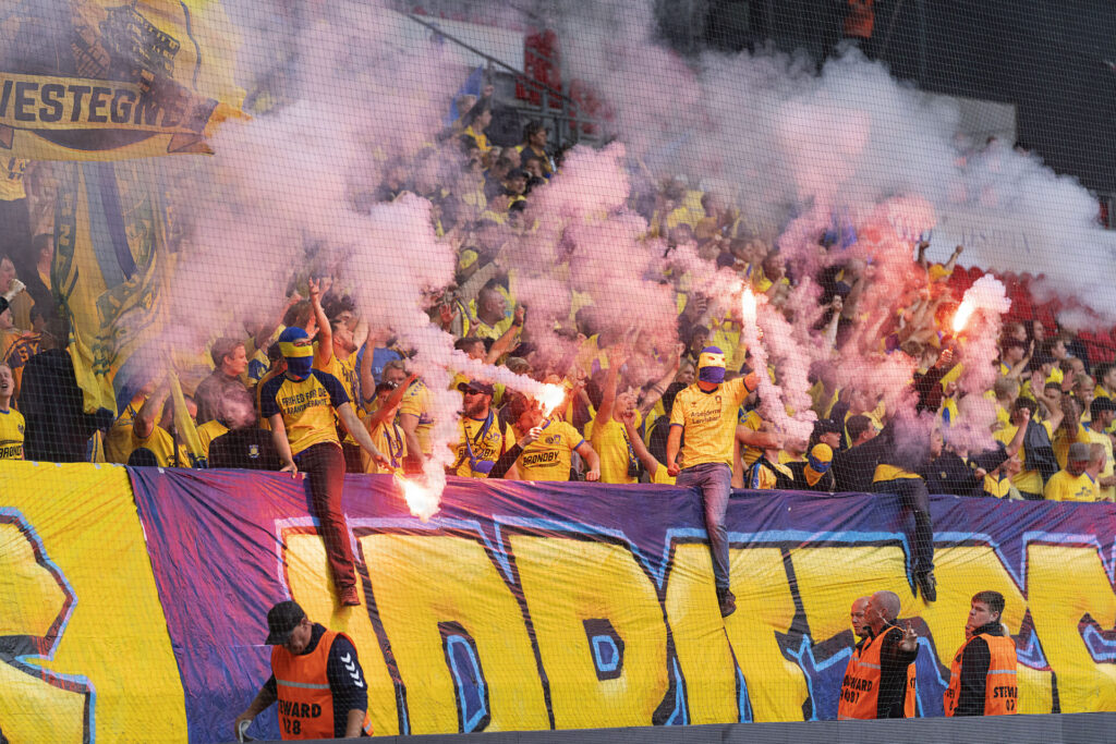 Brøndby IF's fans i Parken.