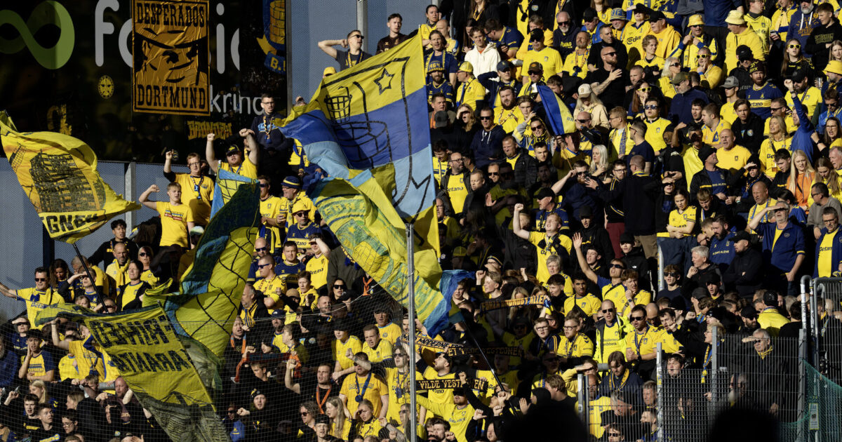 Uroligt efterspil i Odense: To voldssager efter Brøndby-kamp Foto: Bo Amstrup/Ritzau Scanpix