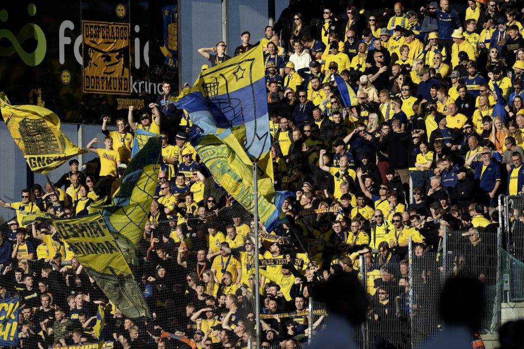 Brøndby-fans.