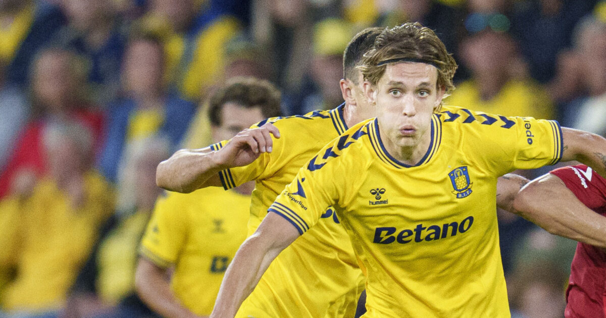 Pifteri og buhråb betød intet for Brøndbys hjemvendte fynbo Foto: Liselotte Sabroe/Ritzau Scanpix