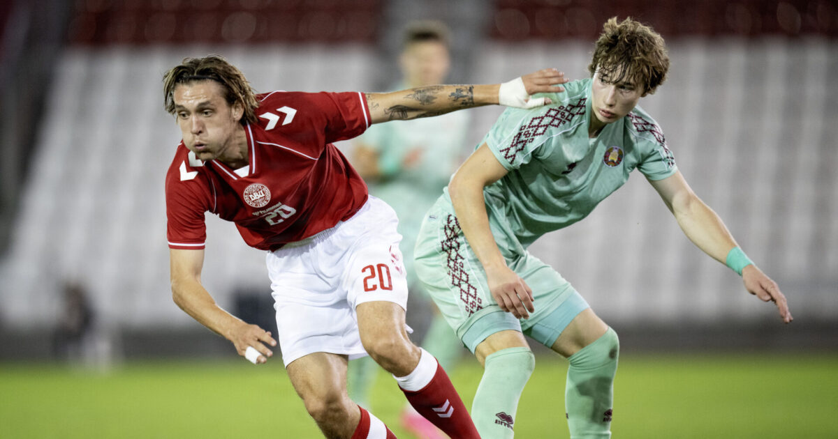 Skadet Brøndby-profil må trække sig fra U21-landsholdet Foto: Bo Amstrup/Ritzau Scanpix