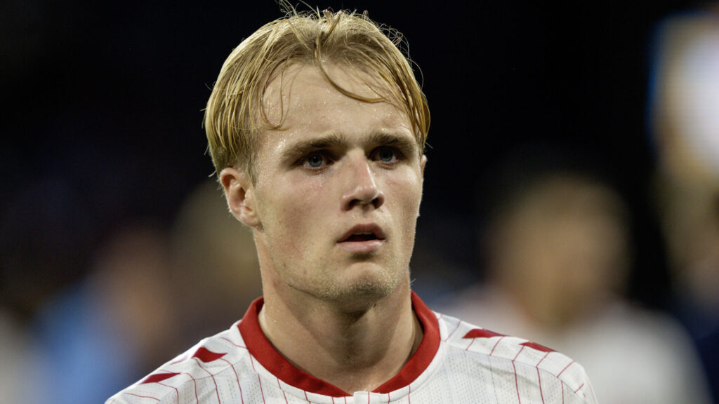 Victor Froholdt for det danske landshold