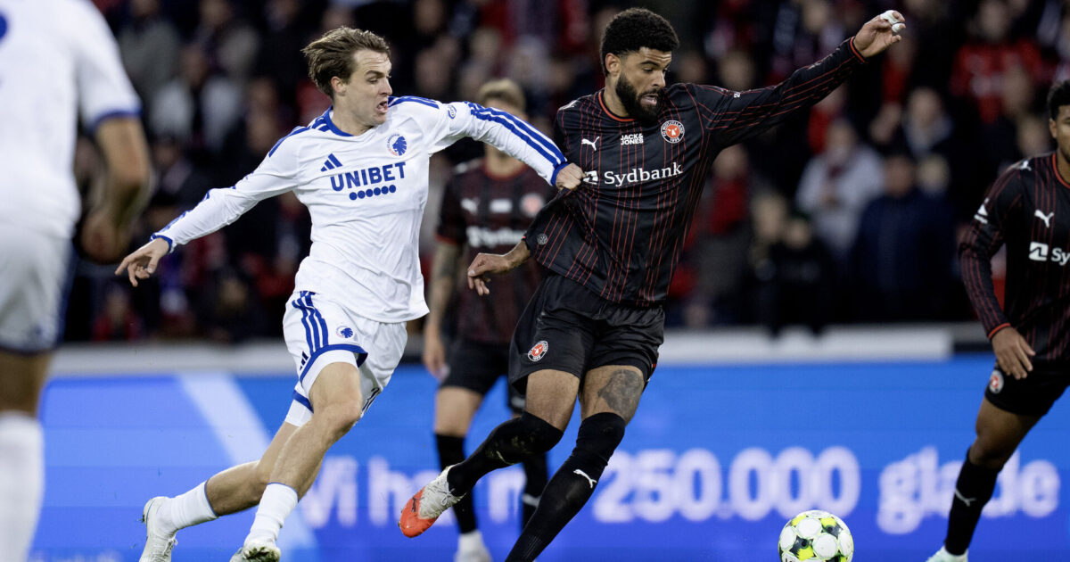 FCM moser FCK gang på gang Foto: Bo Amstrup/Ritzau Scanpix