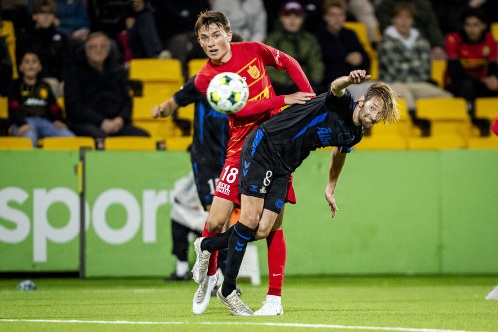 Justin Janssen og Rasmus Falk.