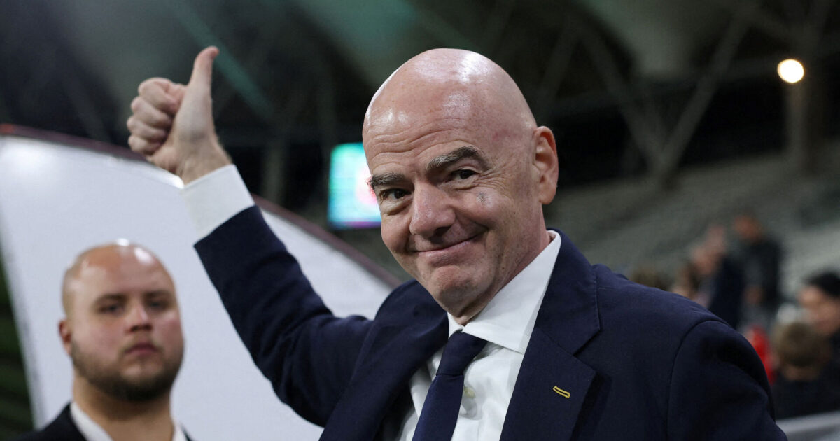 Fremgang for Infantino: Største udfordrer trækker sig Foto: Kacper Pempel/REUTERS