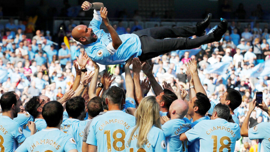 Manchester City fejrer mesterskabet i 2018