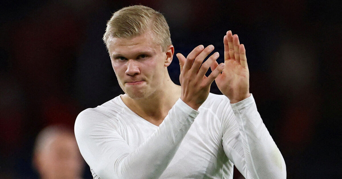 Haaland forbliver positiv: Jeg føler med fansene Foto: Ritzau Scanpix/REUTERS