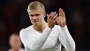 Erling Haaland takker fans
