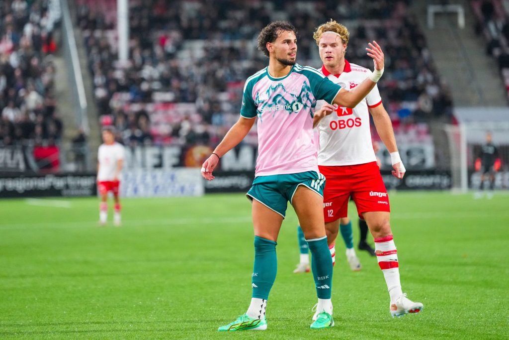 Amin Chiakha i kampen mod Frederikstad FK.