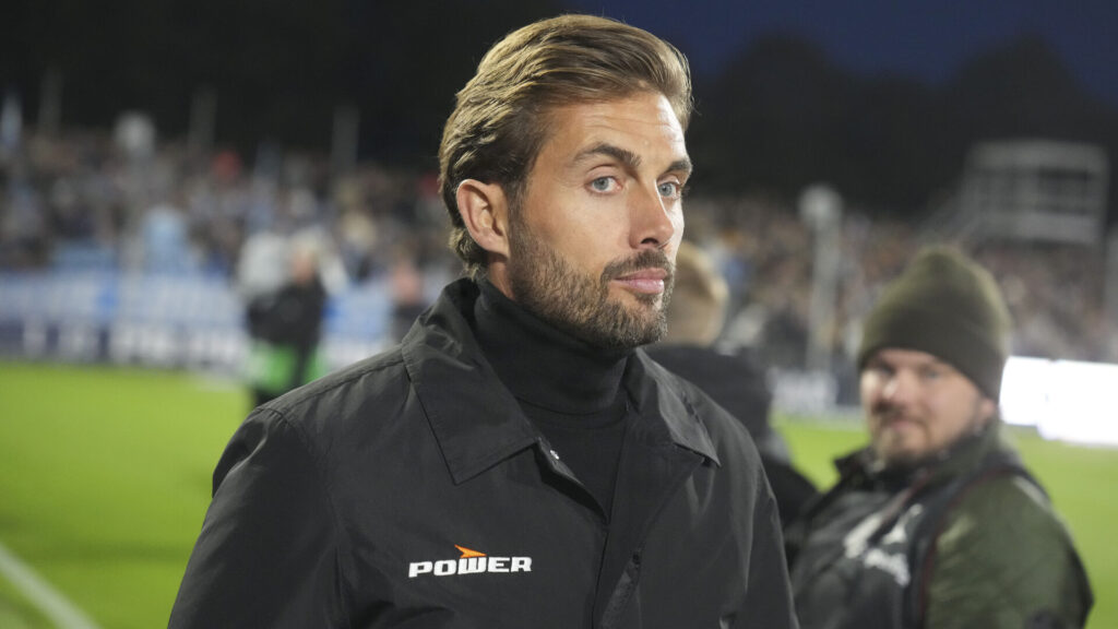 Jakob Poulsen under AGF's sejr mod Sønderjyske
