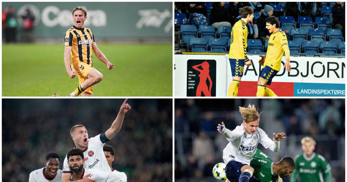 Rundens Hold i Superligaen: De unge stormer ind Fotos: Bo Amstrup/Ritzau Scanpix, Henning Bagger/Ritzau Scanpix og Claus Fisker/Ritzau Scanpix