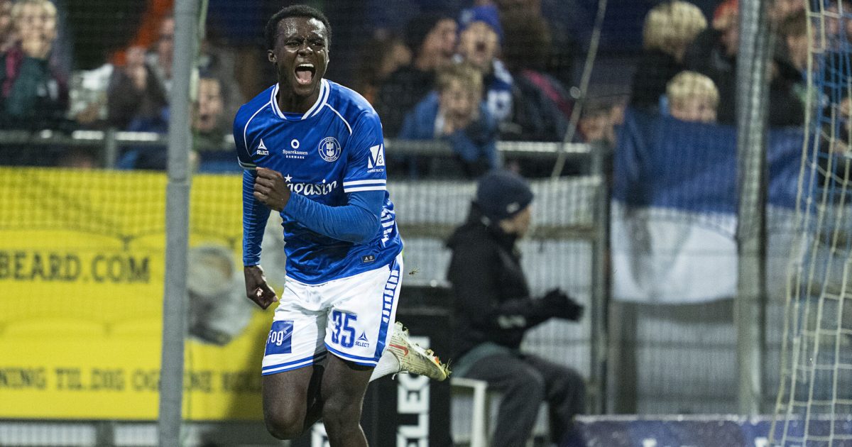 Indskifter bliver Lyngby-helt og bryder 189 dages forbandelse Foto: Claus Bech/Ritzau Scanpix