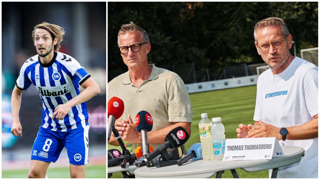 En collage af Rasmus Falk, Troels Bech og Thomas Thomasberg.