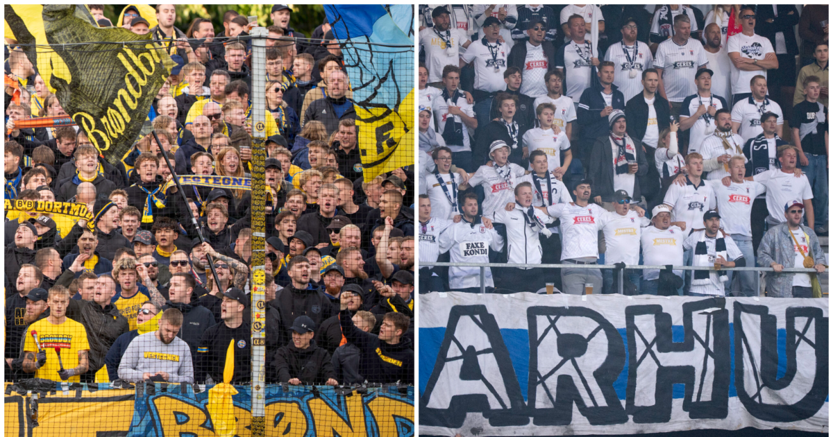 Farligt stadion får konsekvenser for Brøndby og AGF Foto: Bo Amstrup/Ritzau Scanpix