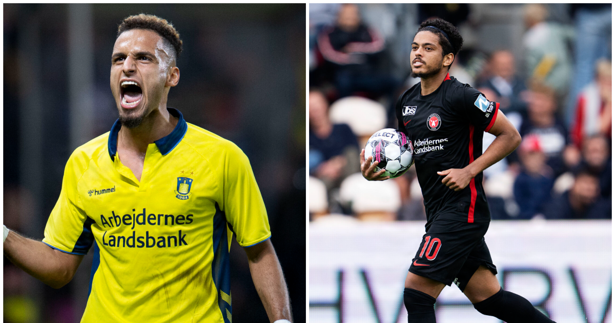 Tidligere Brøndby- og FCM-stjerner hyldes på årets hold Foto: Liselotte Sabroe/Claus Bech/Ritzau Scanpix