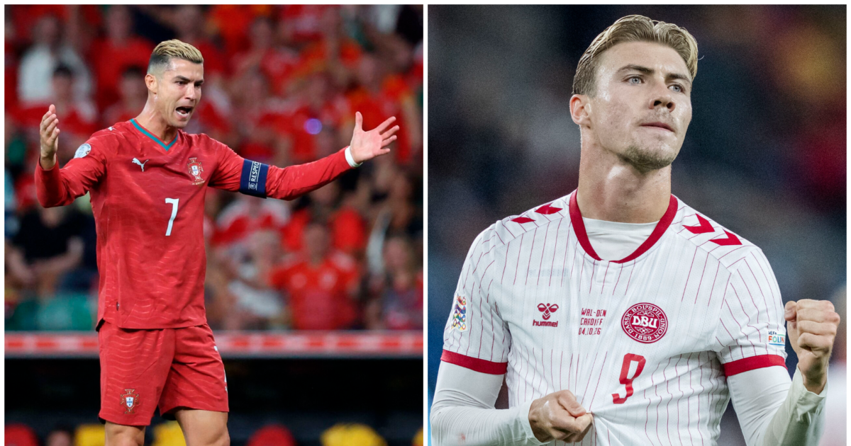 Overtog pladsen i United: Højlunds livslange Ronaldo-fascination Foto: Sebastian Elias Uth/Patricia De Melo Moreira/AFP/Ritzau Scanpix