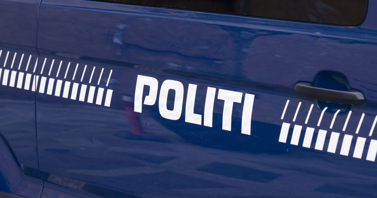 Politiet rykkede ud: Forsøgte at angribe modstanderens fans Foto: Sebastian Elias Uth/Scanpix 2025