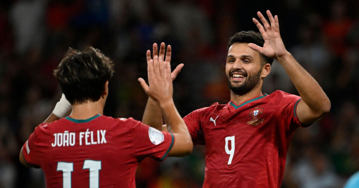 Portugal slår Norge igen: Tre gaver til Danmark Foto: Miguel Riopa/AFP/Ritzau Scanpix