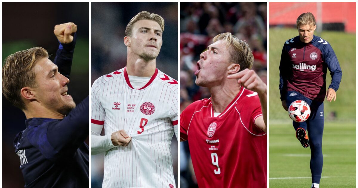 Verdensklasse! EM-kvalen skal handle om Højlund Foto: Ritzau Scanpix, Liselotte Sabroe/REUTERS