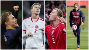 Rasmus Højlund Danmark Napoli