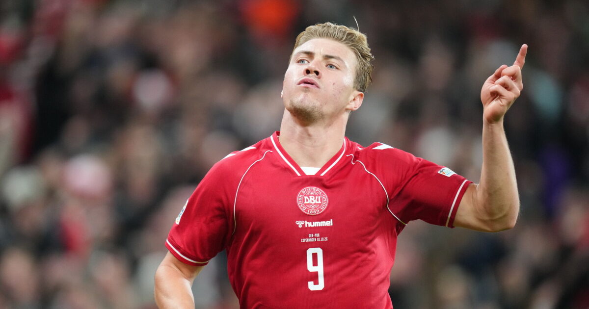 Højlund hyldede idolet Ronaldo: Muligvis færdig Foto: Liselotte Sabroe/Ritzau Scanpix