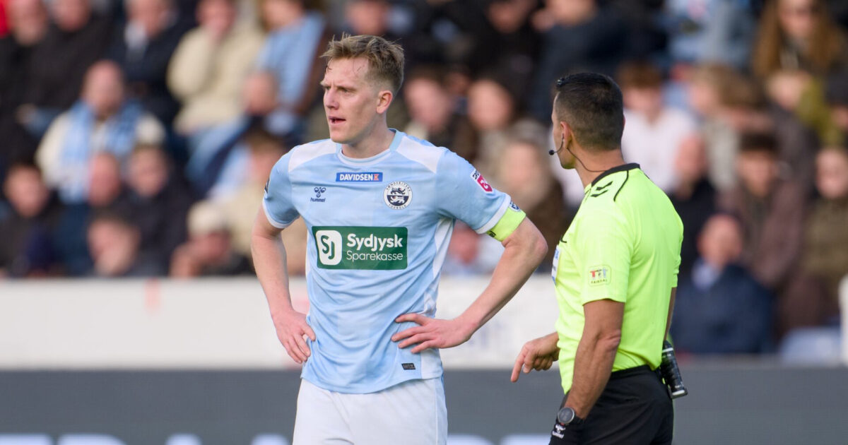 Sønderjyske-anfører opereret: Sidder ud i længere tid Foto: Frank Cilius/Scanpix 2026