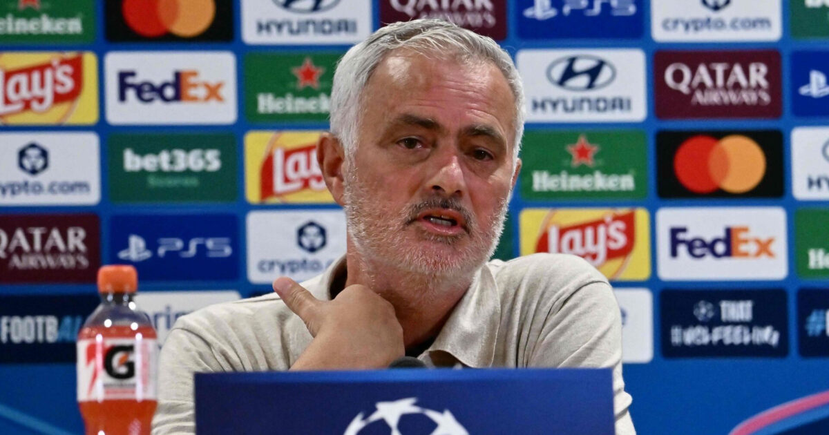 Mourinho raser over straf: Katten er ude af sækken Foto: Filippo Monteforte/AFP/Ritzau Scanpix
