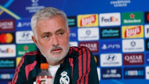 Real Madrid-træner Jose Mourinho