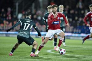 Pedro Ganchas i kamp for Silkeborg IF.