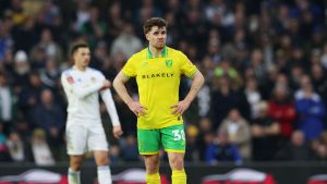 Mathias Kvisgaarden forNorwich City FC